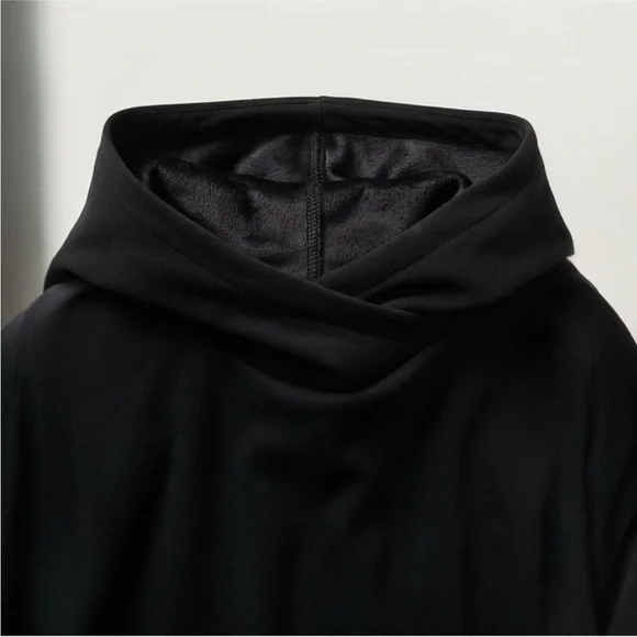 Athleta Black Cozy Karma Hoodie Sweatshirt - Picture 2 of 7